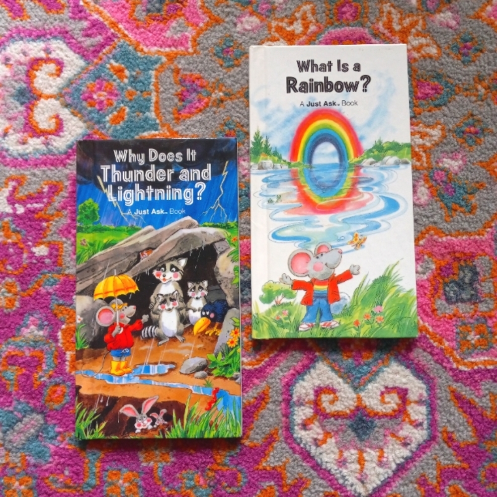 VINTAGE children's books (set of 2)